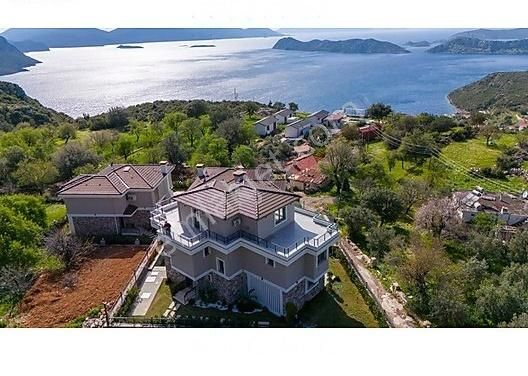 Marmaris Söğüt Satılık Villa Egeden Emlak Marmaris'te Deniz Manzaralı Müstakil Villa