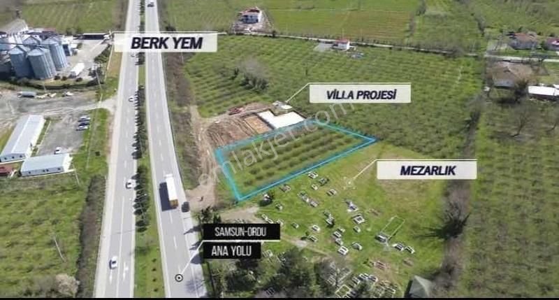 Terme Yerli Satılık Tarla Öz-emmax'dan Satılık Samsun-ordu Yolu Üzerinde 2200 M2 Arsa