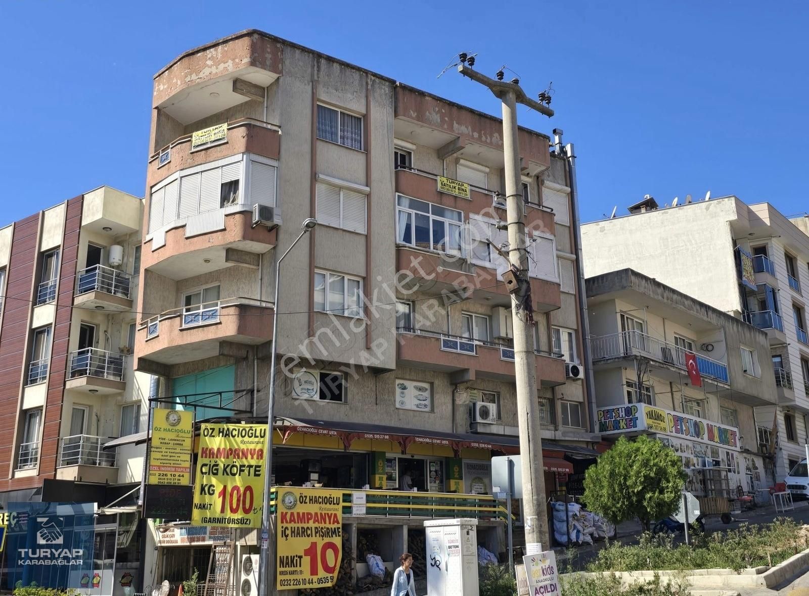 Karabağlar Ali Fuat Cebesoy Satılık Dükkan & Mağaza Eskiizmir Caddesi Üzerinde Köşe Konumda Satılık Dükkan