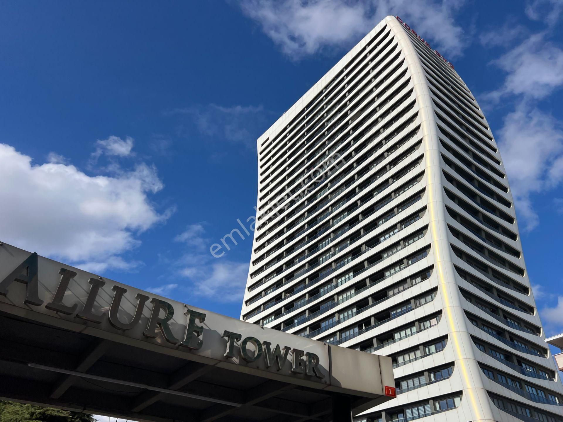 Pegaas'tan Allure Tower Rezidans'ta 4. Kat 1+1 Kiralık Daire
