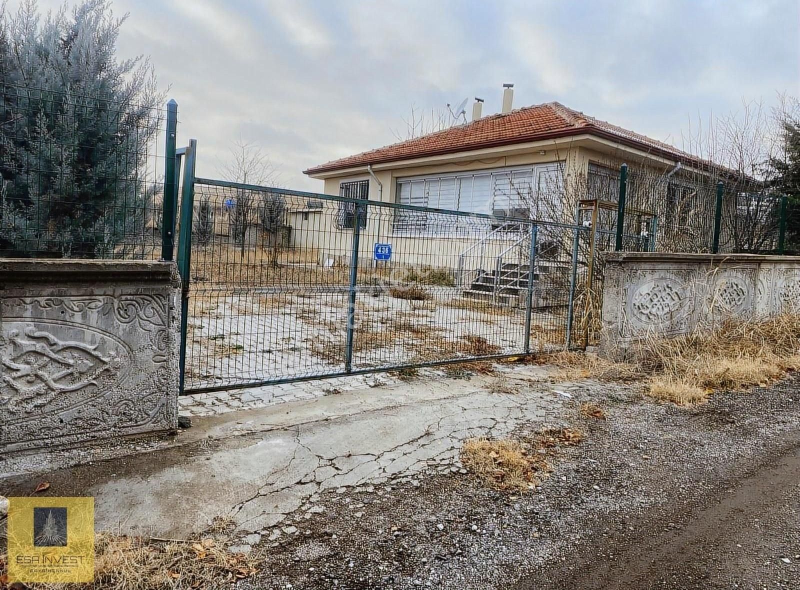 Pursaklar Abadan Satılık Müstakil Ev Yaz Kış Oturulabilir Lüx Hobi Bahçeli Villa