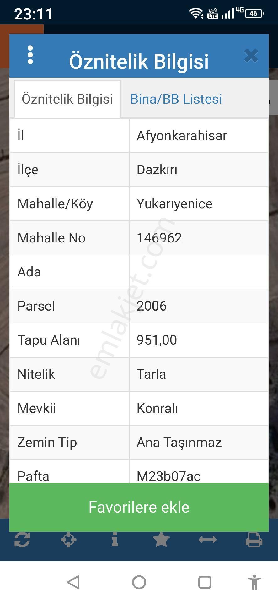 Afyonkarahisar Dazkırı Yukarıyenice Satılık Parseller - Görsel 6