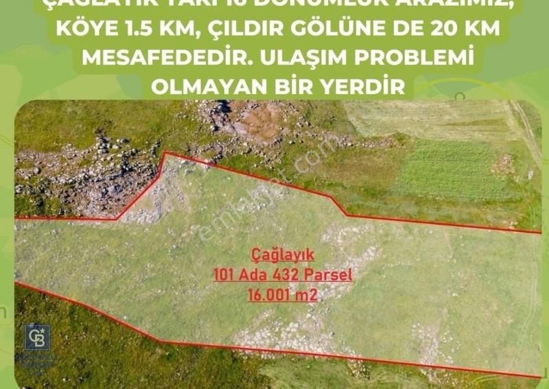 Ardahan Merkez Çağlayık Köyü (Merkez) Satılık Tarla Ardahan Merkezde 16 Dönüm M2 13 Tl Ye Arazi