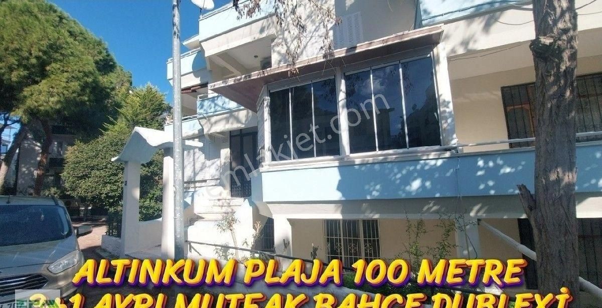 Didim Çamlık Satılık Daire Didim Çamlıkta Altınkum Plaja 100metrede Satılık 3+1 Ayrı Mutfak Bahçe Dublexi