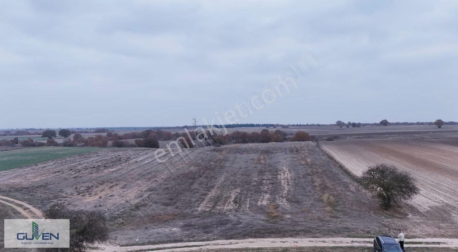 Babaeski Yeniköy Köyü Satılık Tarla Güven'den Kırklareli - Babaeski'de 8.550m² Tek Tapu Tarla....