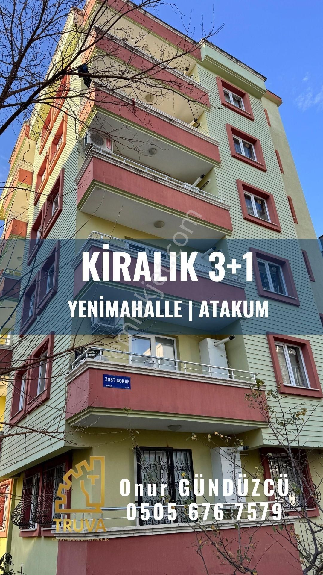 Atakum Yenimahalle Kiralık Daire Truva'dan Atakentte Tramvayın Altında Öğrenciye Kiralık 3+1