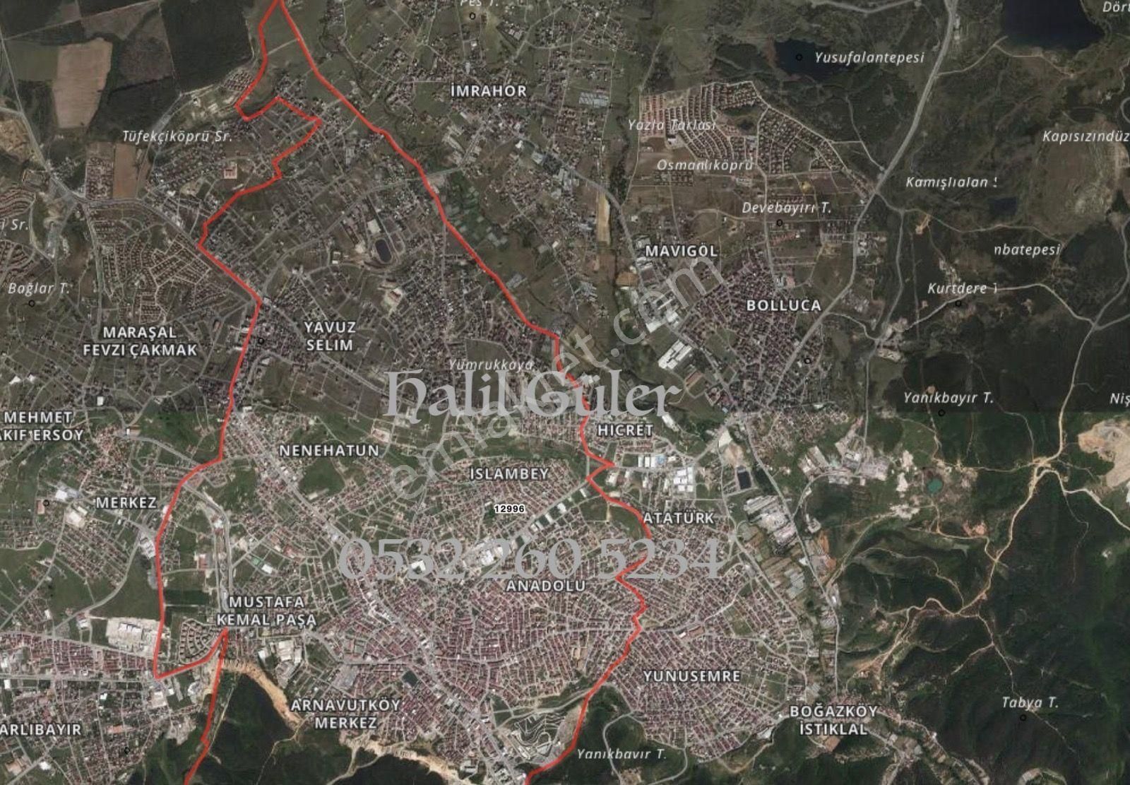 İstanbul Arnavutköy İslam Bey Mah 269 M² Satılık Köşe Arsa Halil Güler
