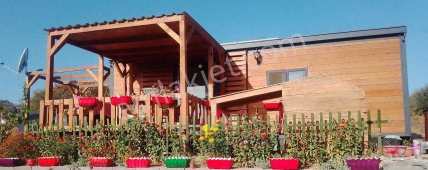 Bergama Maruflar Satılık Çiftlik Evi Bergamada 4,125 M2 İçinde Doğa Manzaralı Ruhsatlı Satılık Permak