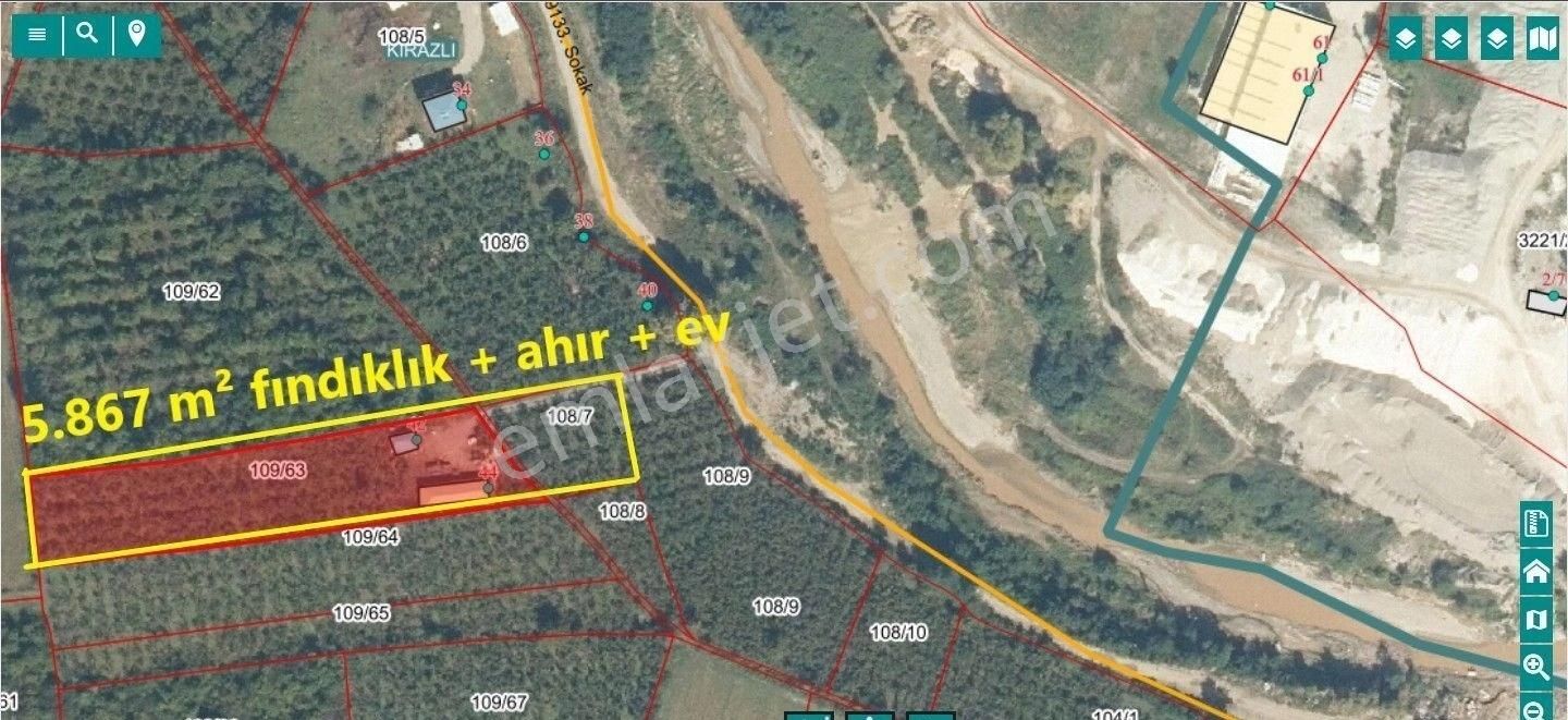 Canbulattan Kirazlıda 5867 M² Arsa İçersinde Satılık Çiftlik - Görsel 5