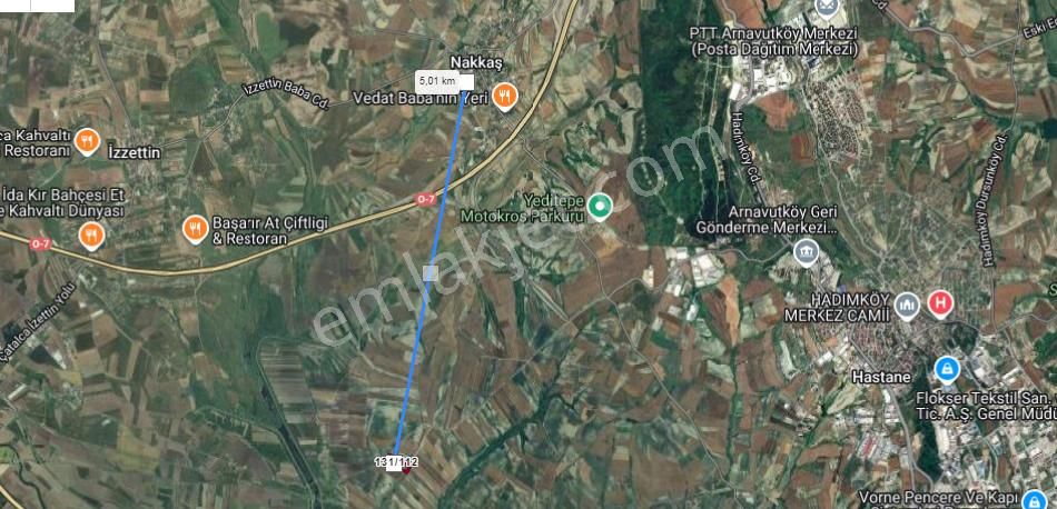 Çatalca Nakkaşta Satılık Arsa , 830 M2 Hisseli Yolu Var - Görsel 7