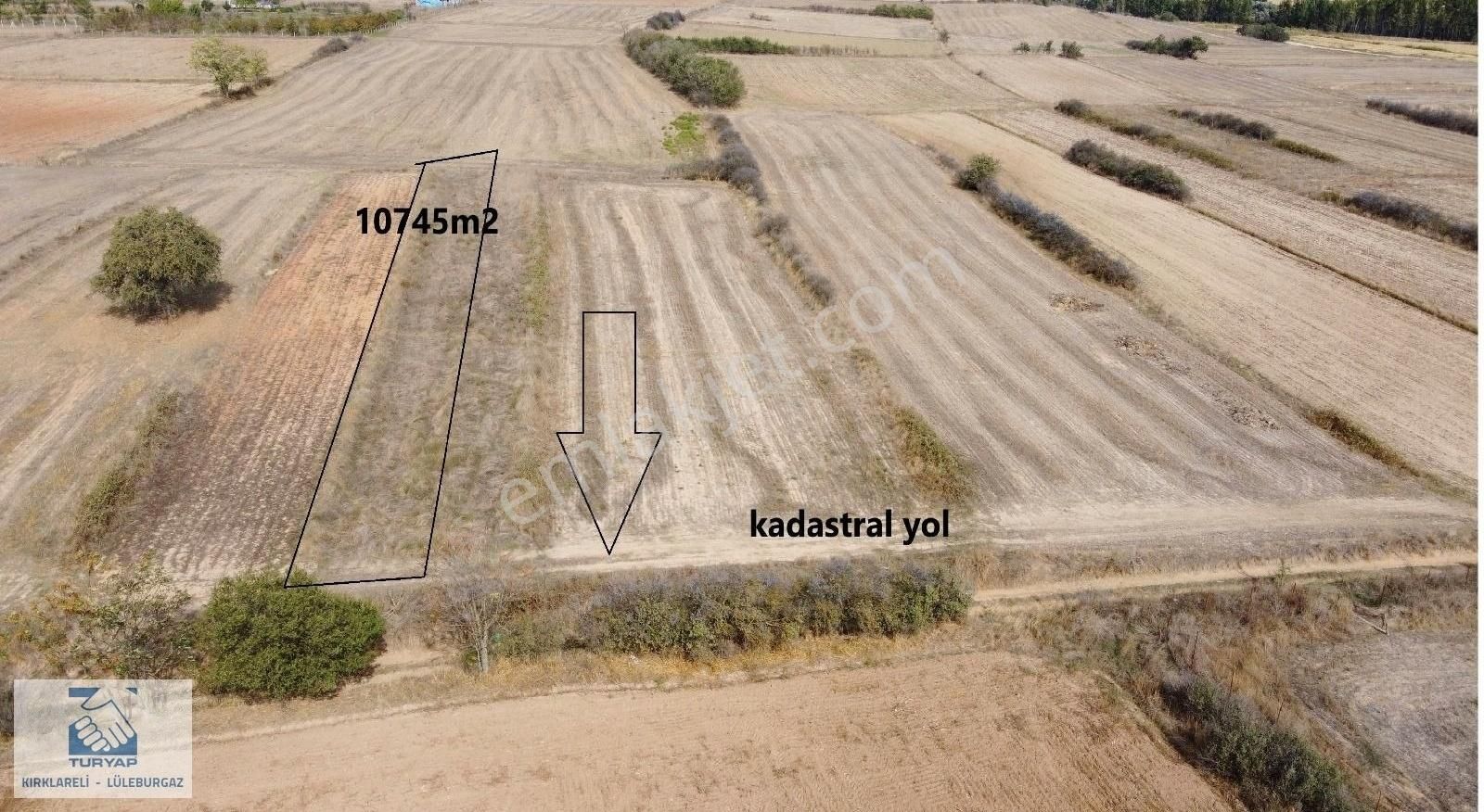 Babaeski Katranca Köyü Satılık Tarla Turyap'tan Babaeski Katranca Da Satılık Tarla 1,074 M2