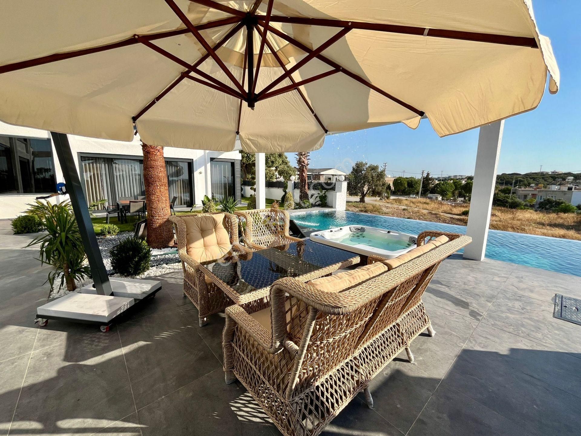 Didim'de Deniz Manzaralı 500 Mt Arsa İçinde Tam Müstakil Süper Lüx Villa - Görsel 29