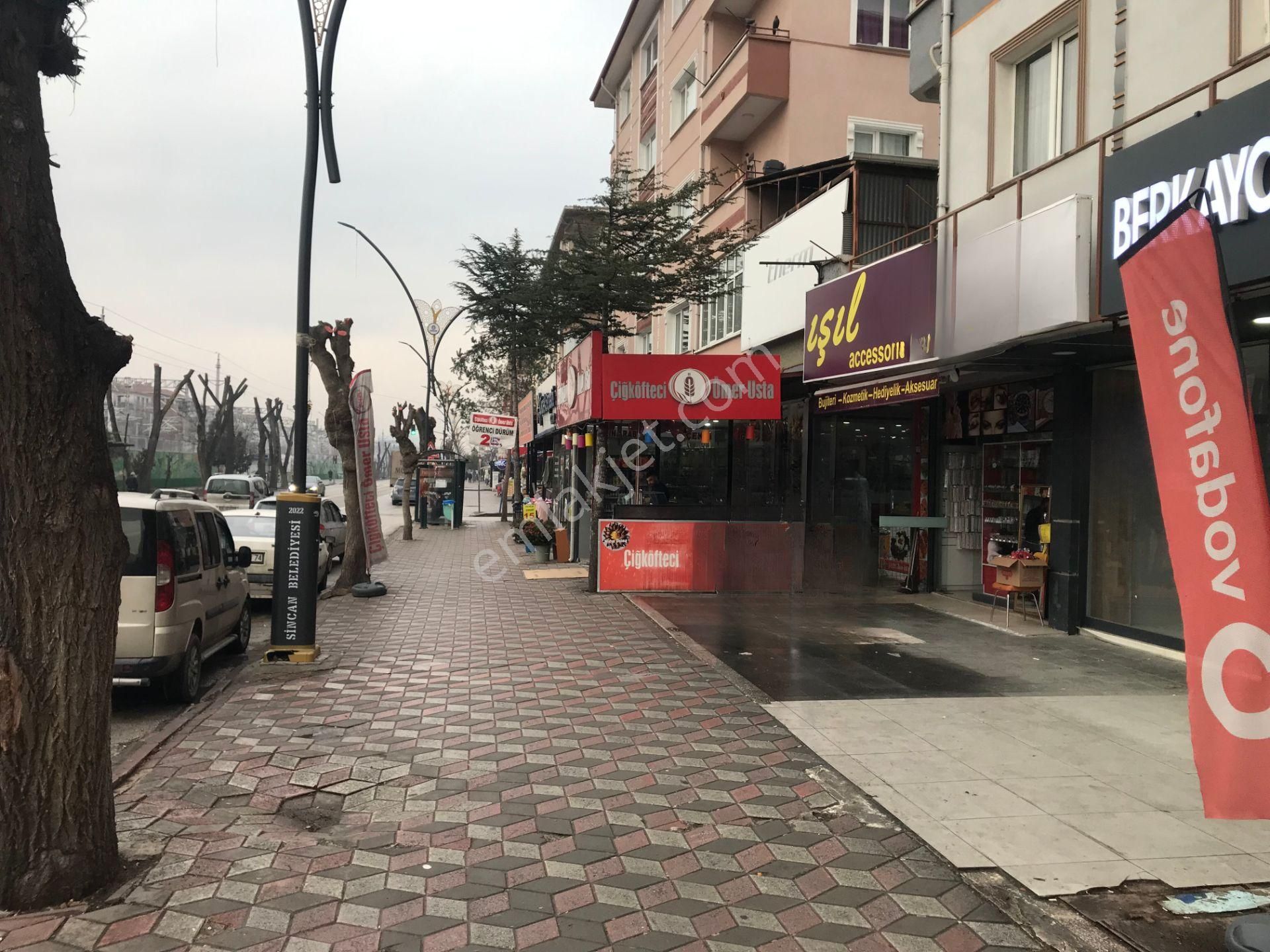 Sincan Mareşal Çakmak Kiralık Dükkan & Mağaza Sincan Atatürk Caddesi Üzerinde Kiralık Dükkan