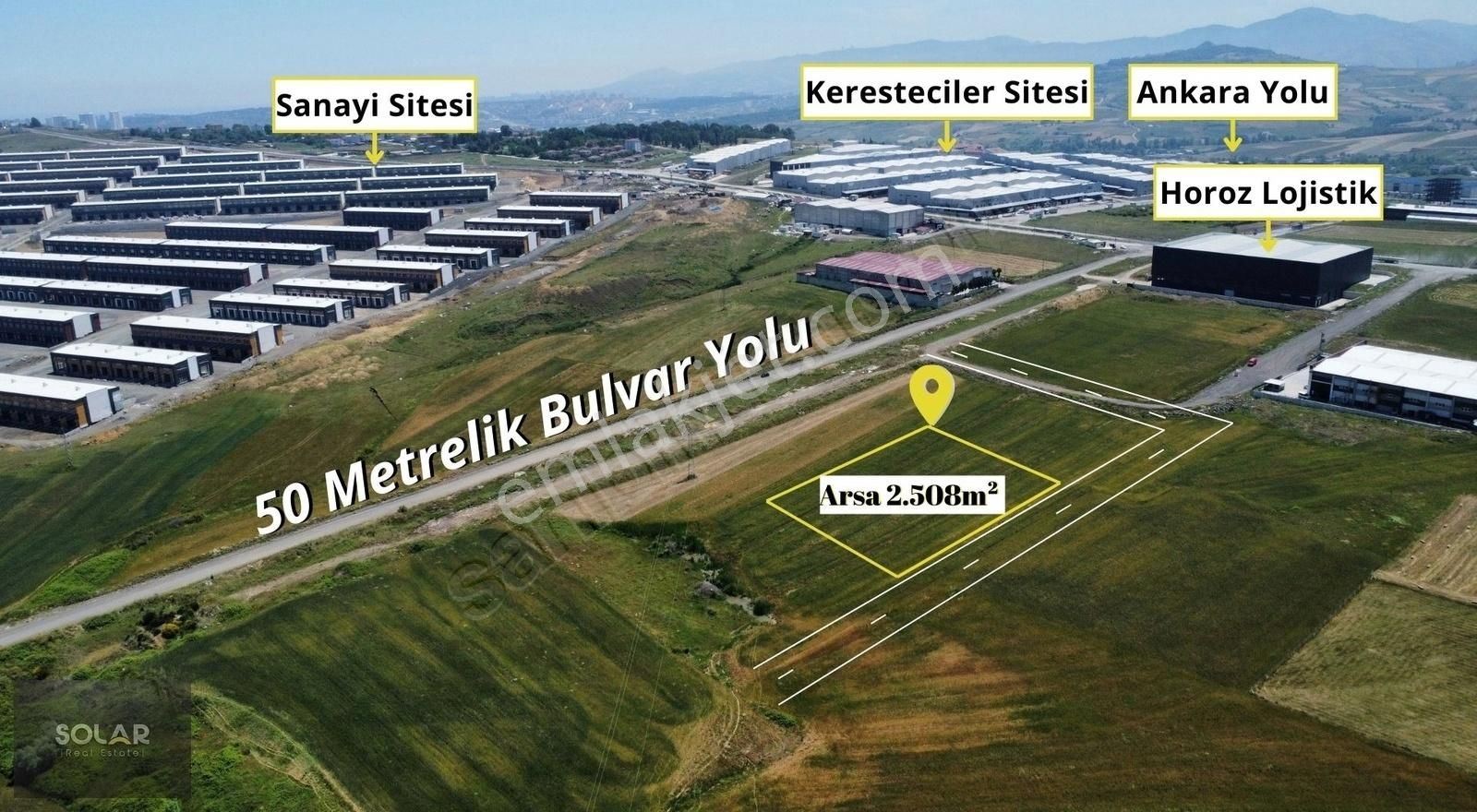 İlkadım Toybelen Satılık Ticari İmarlı 50m Bulvara 2. Parsel Toybelende Ticari İmarlı Satılık Fırsat