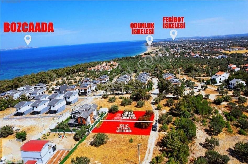 Ezine Dalyan Köyü Satılık Villa İmarlı Çanakkale Ezine Dalayan Sahilde Satılık Villa İmarlı Arsalar