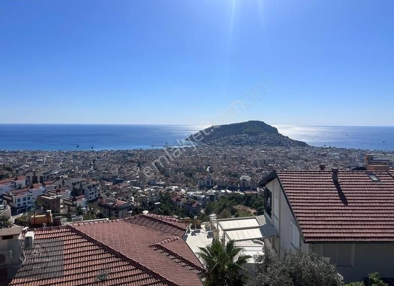 Alanya Bektaş Kiralık Daire Antik Kent Sitesinde Ful Deniz Ve Kale Manzaralı 4+1 Daire