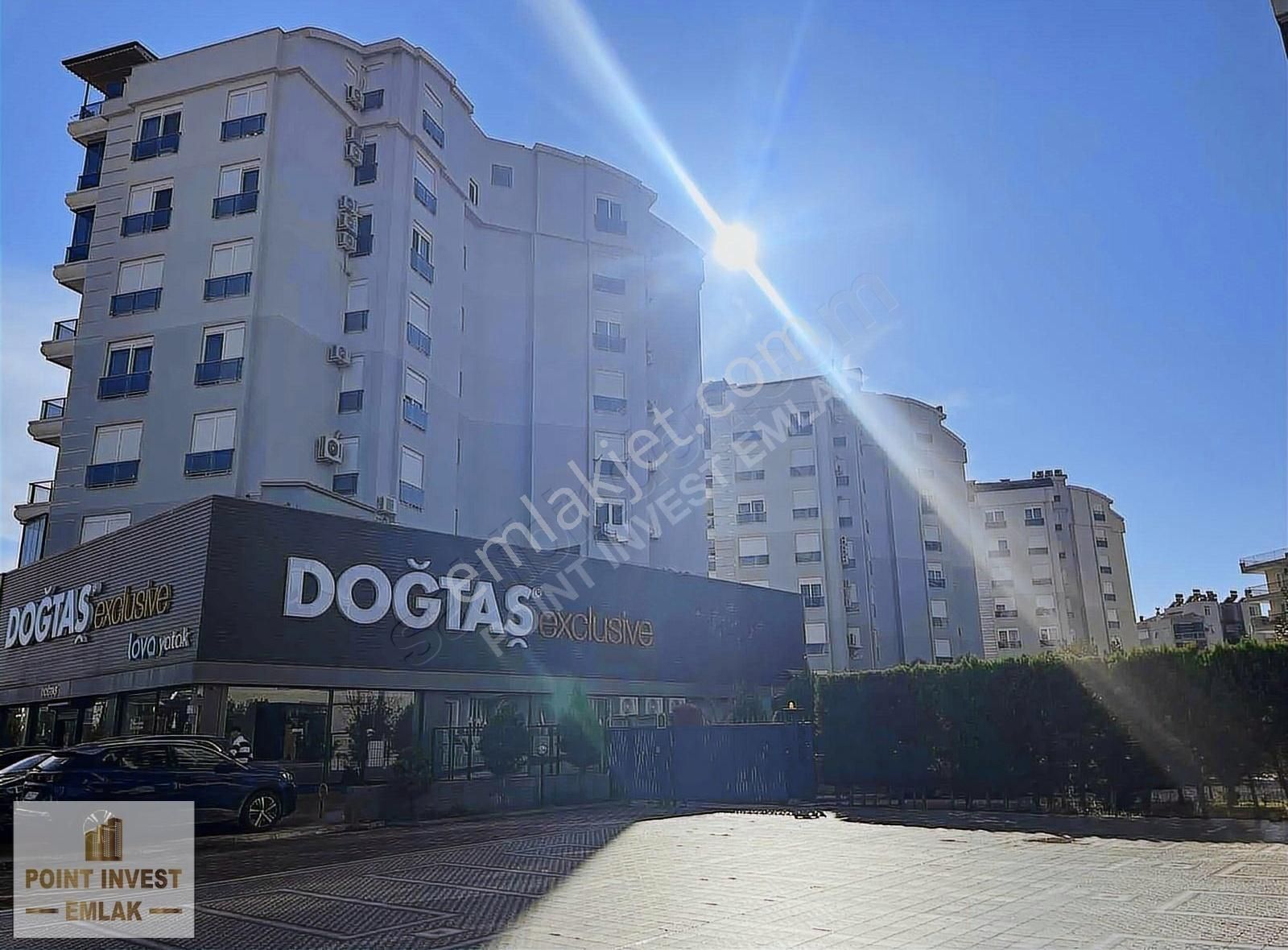 Kepez Çankaya Kiralık Daire Poınt Invest'ten Lüxs Kiralık Daire