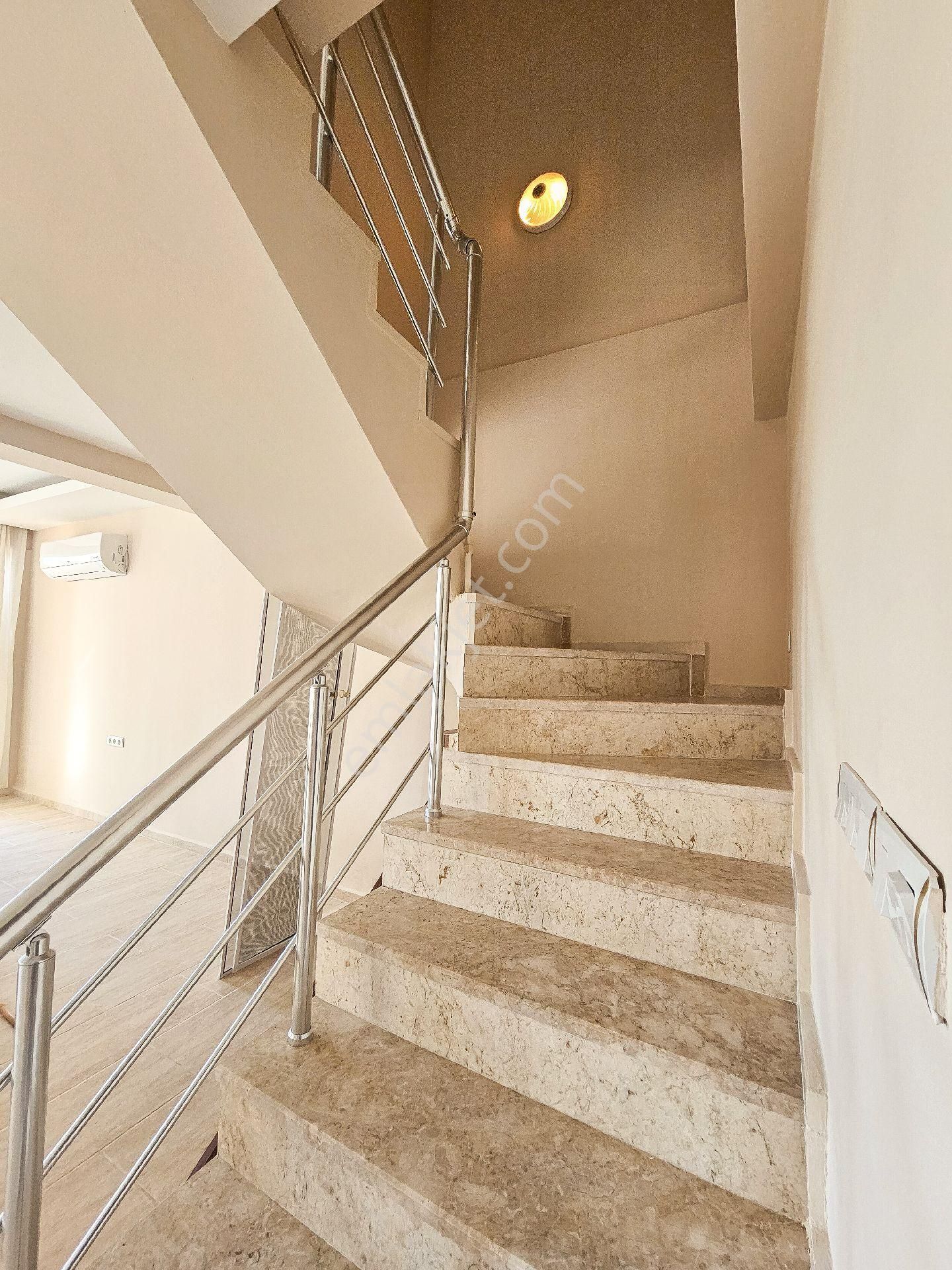 Fethiye Taşyakada Deniz Manzaralı 3+1 135m2 Dublex Havuzlu Daire - Görsel 26