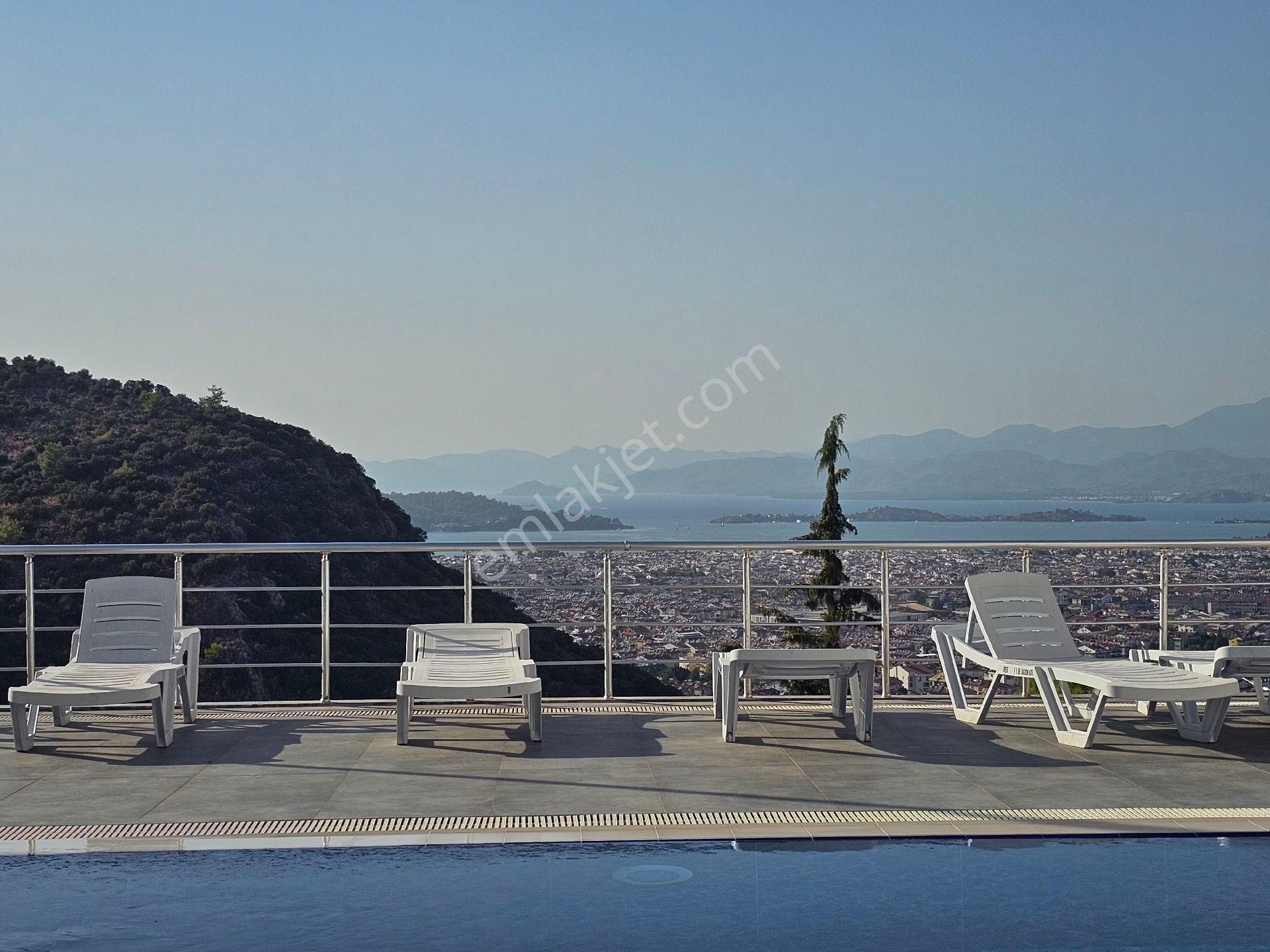 Fethiye Taşyakada Deniz Manzaralı 3+1 135m2 Dublex Havuzlu Daire - Görsel 2