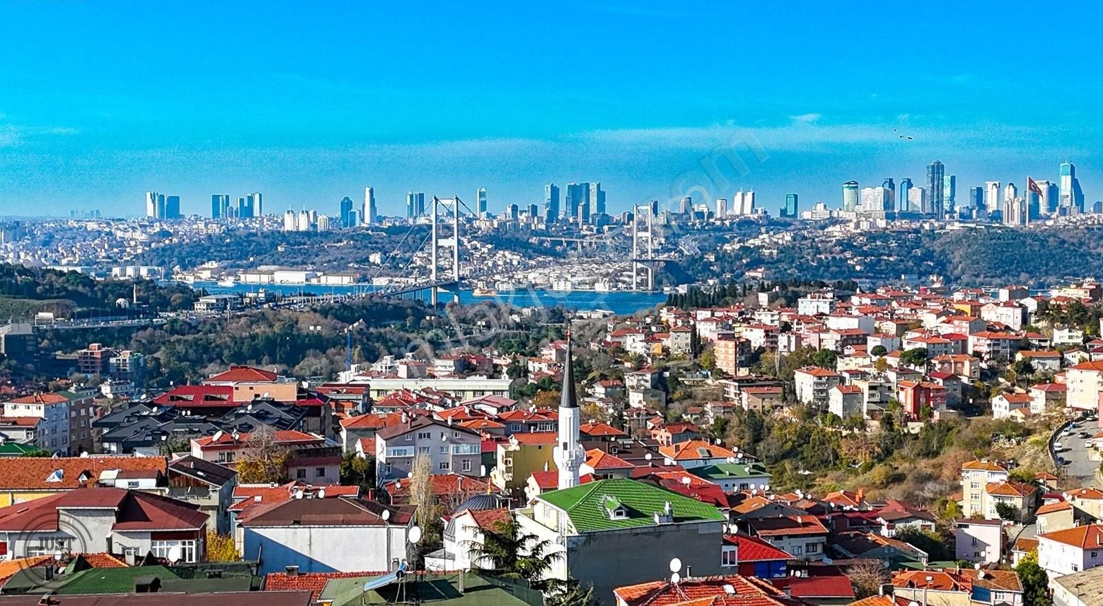 Üsküdar Burhaniye Satılık Daire Üsküdar Burhaniye'de Boğaz Manzaralı Lüks 5+2 Dubleks Daire