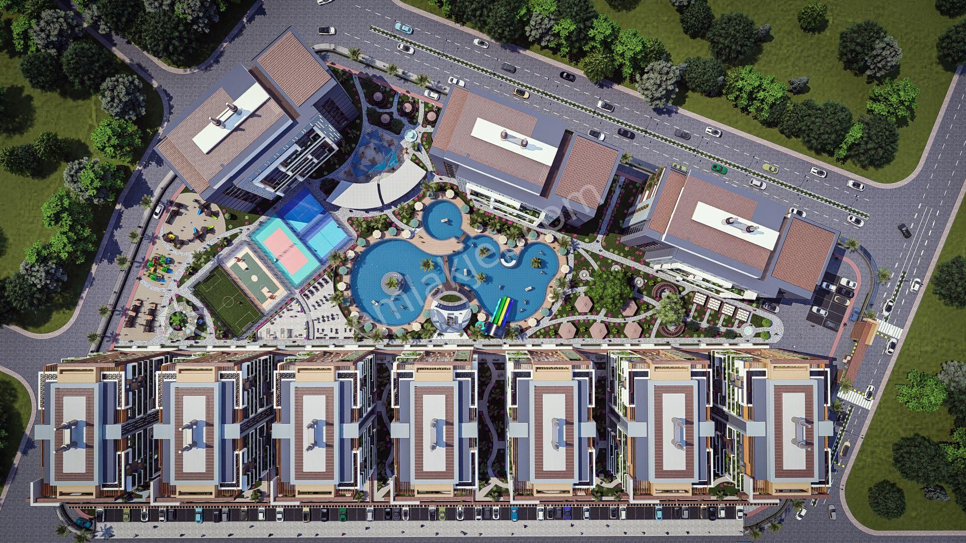 Royal Emlaktan Tömük Mah.otel Konseptli Satılık 1+1 Yazlık Daireler - Görsel 34