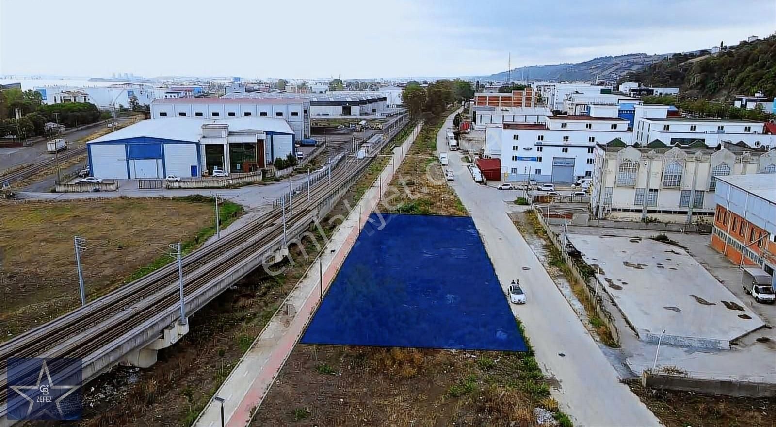 Tekkeköy Kirazlık Satılık Ticari İmarlı Kirazlık Sanayı'de Projesı -ruhsatı Hazır Satılık Arsa