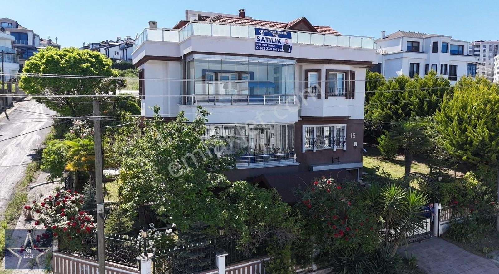 Atakum Yenimahalle Satılık Villa Atakum Yenimahalle'de Satılık Deniz Manzaralı Villa