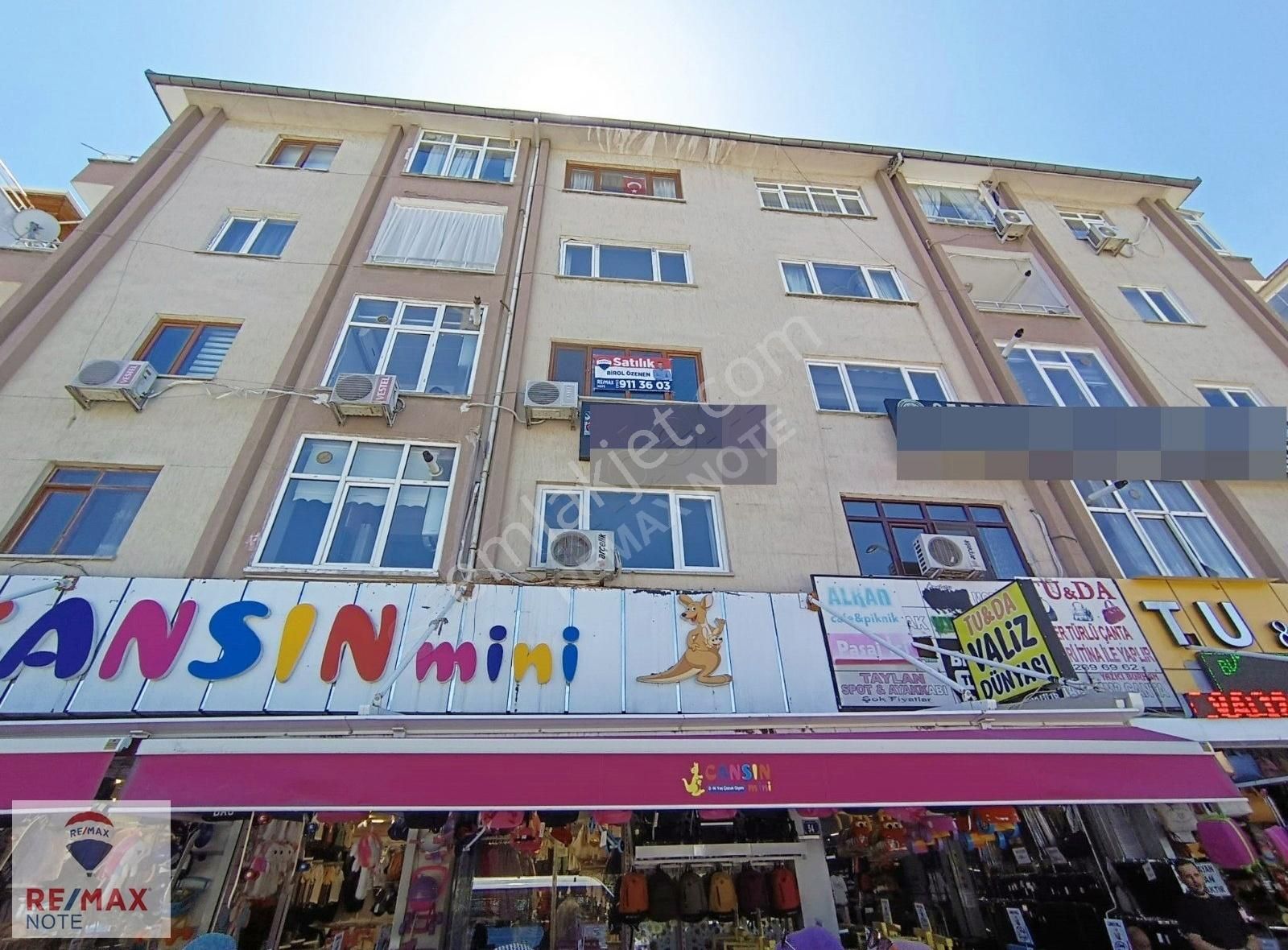 Sincan Atatürk Mah. Cadde Üzerinde 3+1 Satılık Daire