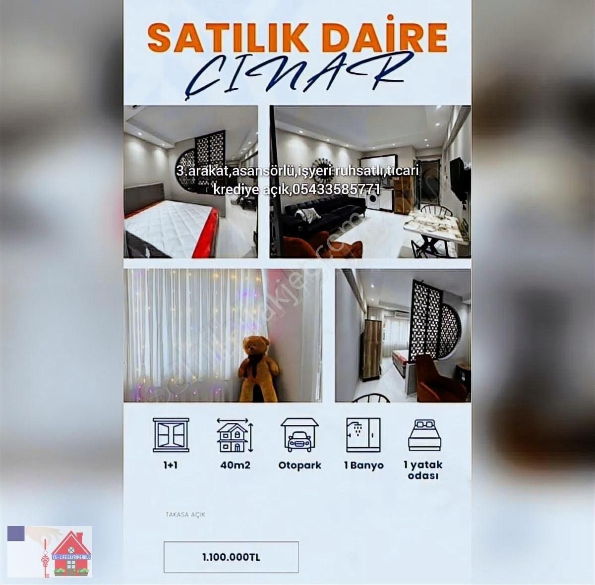 Pamukkale 15 Mayıs Satılık Daire Acil Cinar Da Satilik Apart. 1.100.000₺