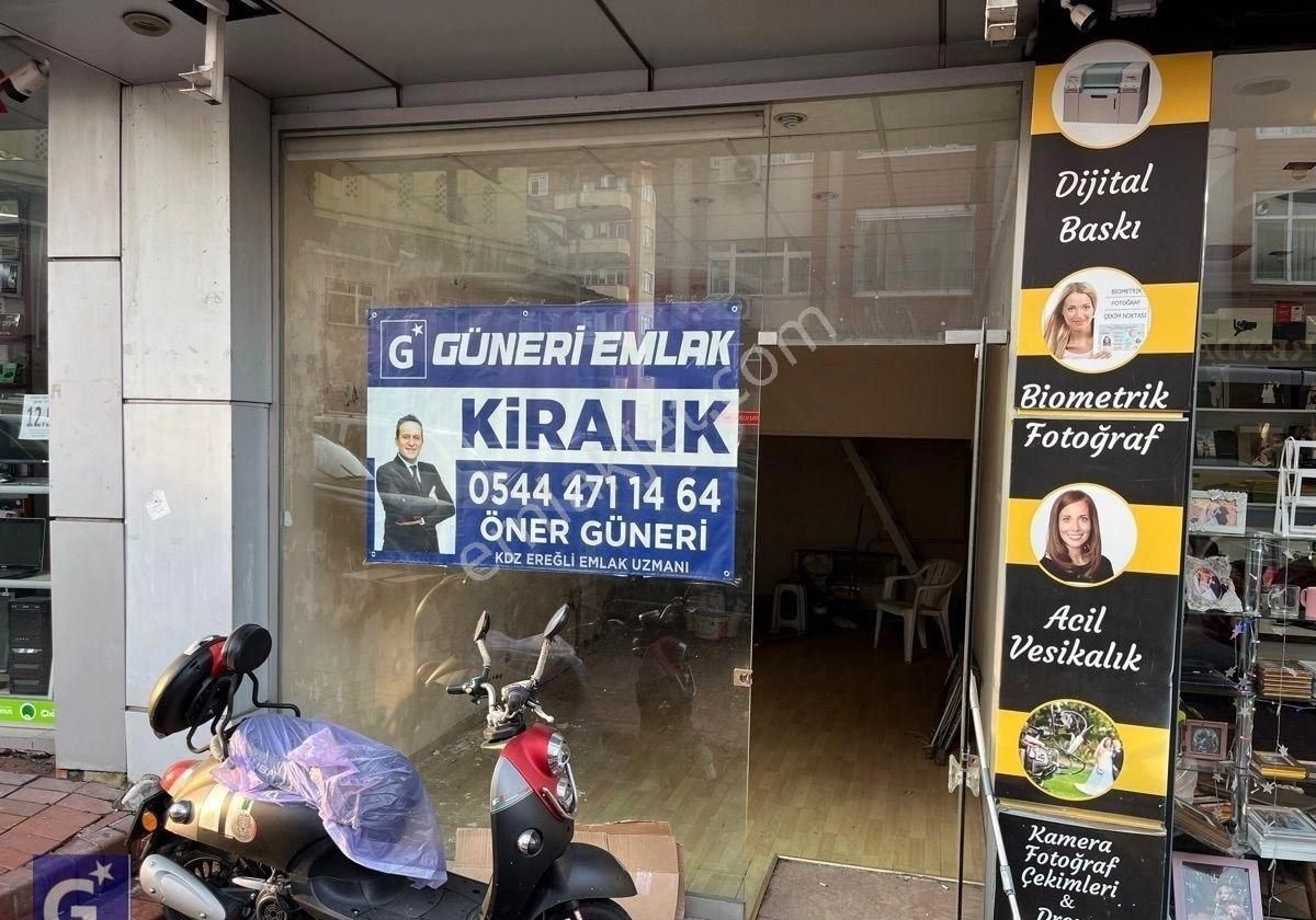 Ereğli Bağlık Kiralık Dükkan & Mağaza Zonguldak Ereğli ‘de Güneri Emlak’tan Kiralık Harika Lokasyonda İs Yeri