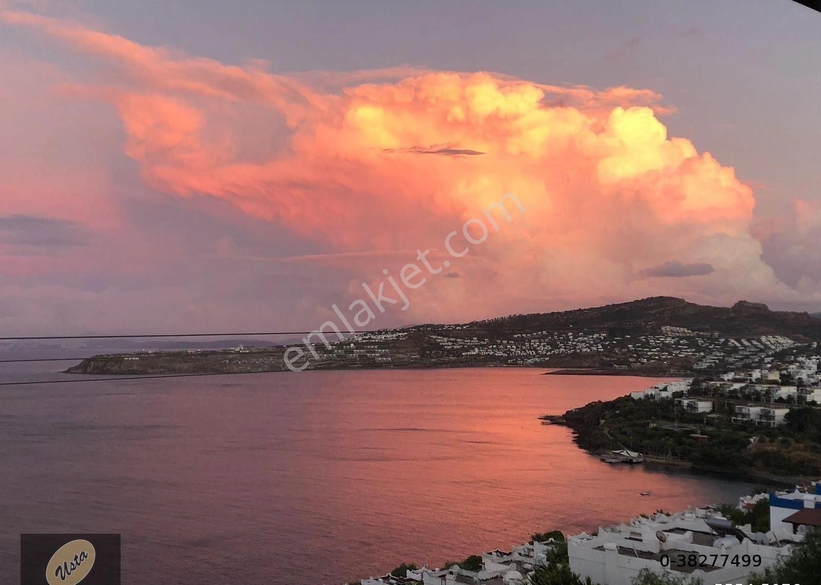 Bodrum Gündoğan Satılık Yazlık Butik, Güvenli, Nezih Site İçerisinde Plaj Deniz Ve Manzara Keyfi...