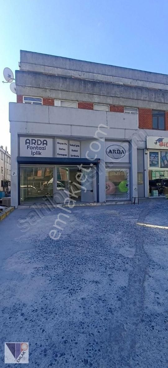 Bayrampaşa Orta Kiralık Dükkan & Mağaza Bayrampaşa 40+40 İki Katlı Mağaza Ofis Showroom