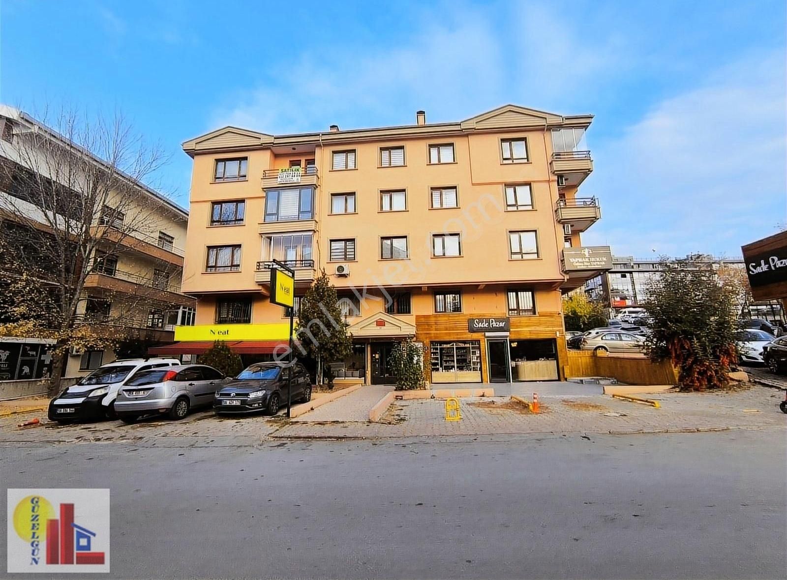 Çankaya Mustafa Kemal Satılık Apartman Dairesi Mustafa Kemal'de Köşe Başında Ön Cepheli Ofis