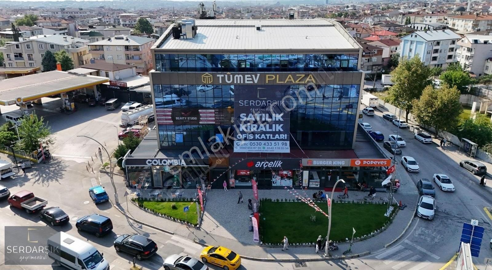 Darıca Kazım Karabekir Satılık Ofis Tümev Plazada 2. Katta 44 Numaralı 61 M² Satılık Ofis