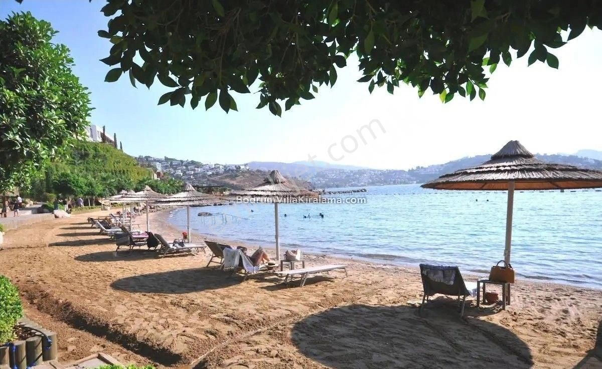 Bodrum Küçükbük Kiralık Daire Gündoğan Da Denize Sıfır 3+1 Kiralık Daire