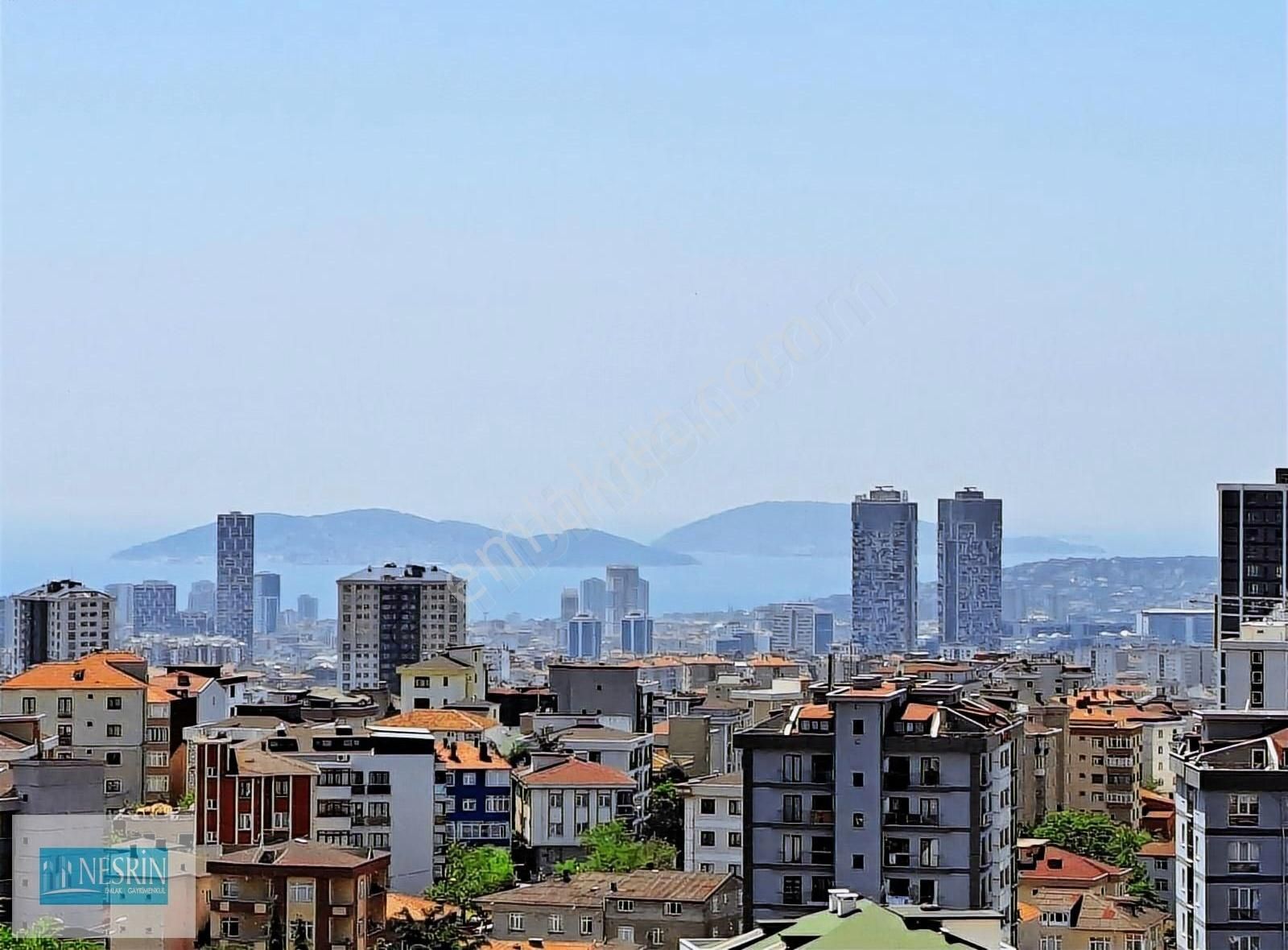 Kartal Yakacık Yeni Satılık Daire Nesrin Emlak'tan Deniz Adalar Manzaralı Dublex Daire