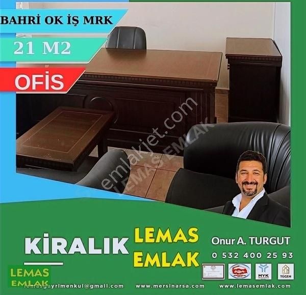 Akdeniz Cami Şerif Kiralık Ofis Lemas Emlak : Bahri Ok İş Merkezi Kiralık Ofis