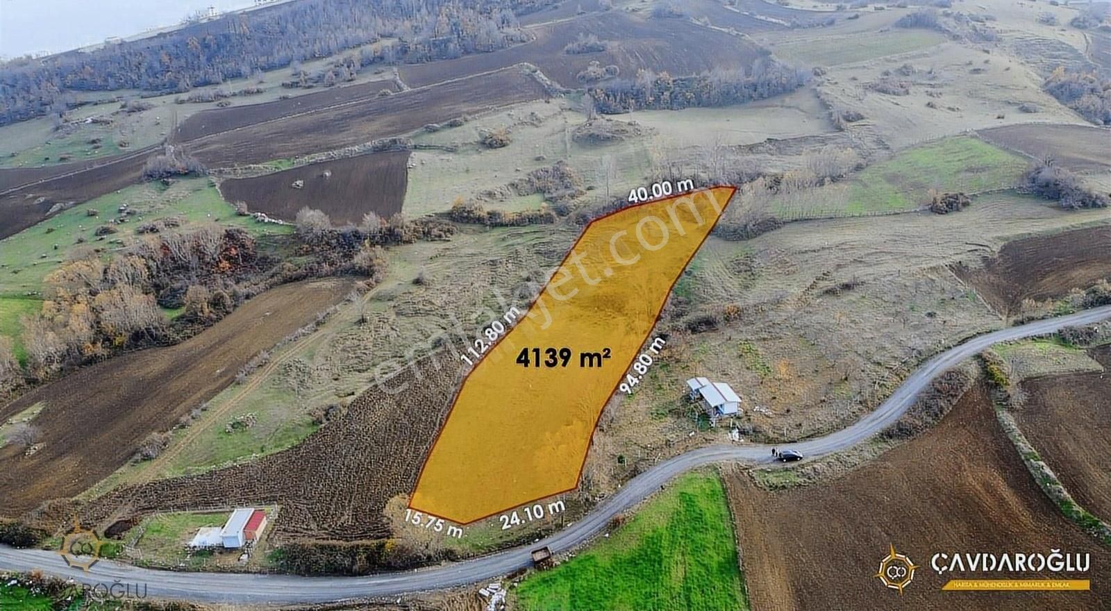 İlkadım Uzgur Satılık Tarla İlkadım Uzgurda 4139 M² Yatırımlık Fırsat Arazi - Tarla