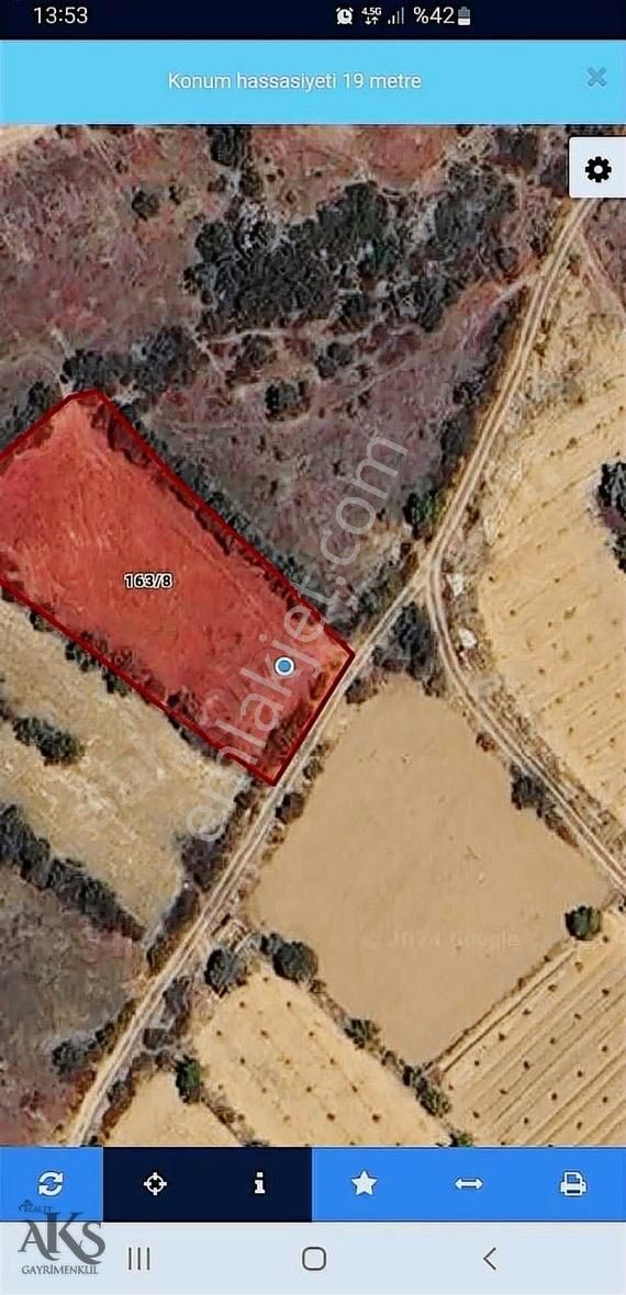 Yola Sıfır Tamamı Harika Göl Manzaralı Tek Tapu 1.782m2 Tarla - Görsel 4