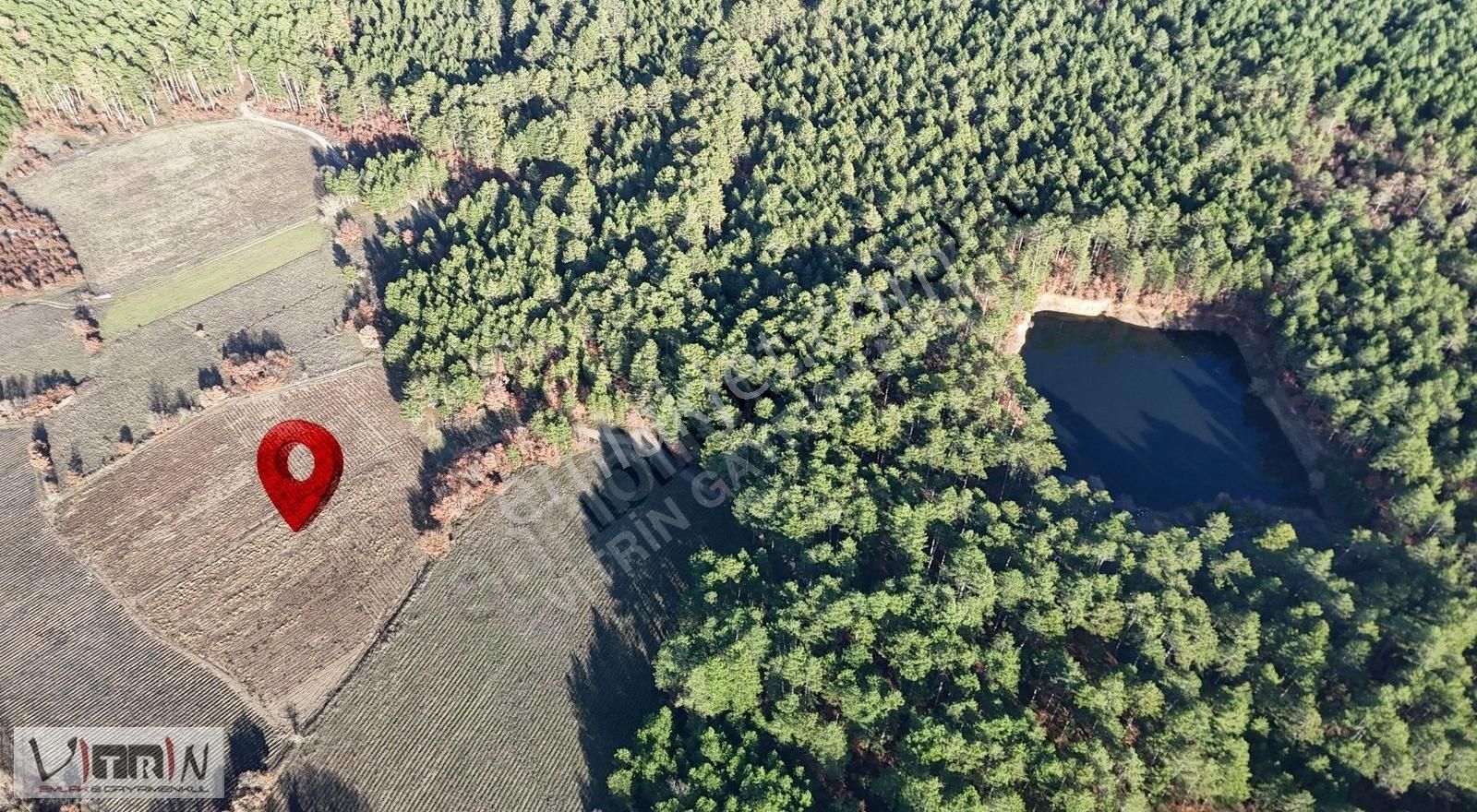 Yenice Örencik Köyü Satılık Tarla Vitrinden Örencikte Gölete Yakın 5277 M2 Yatırımlık Arazi