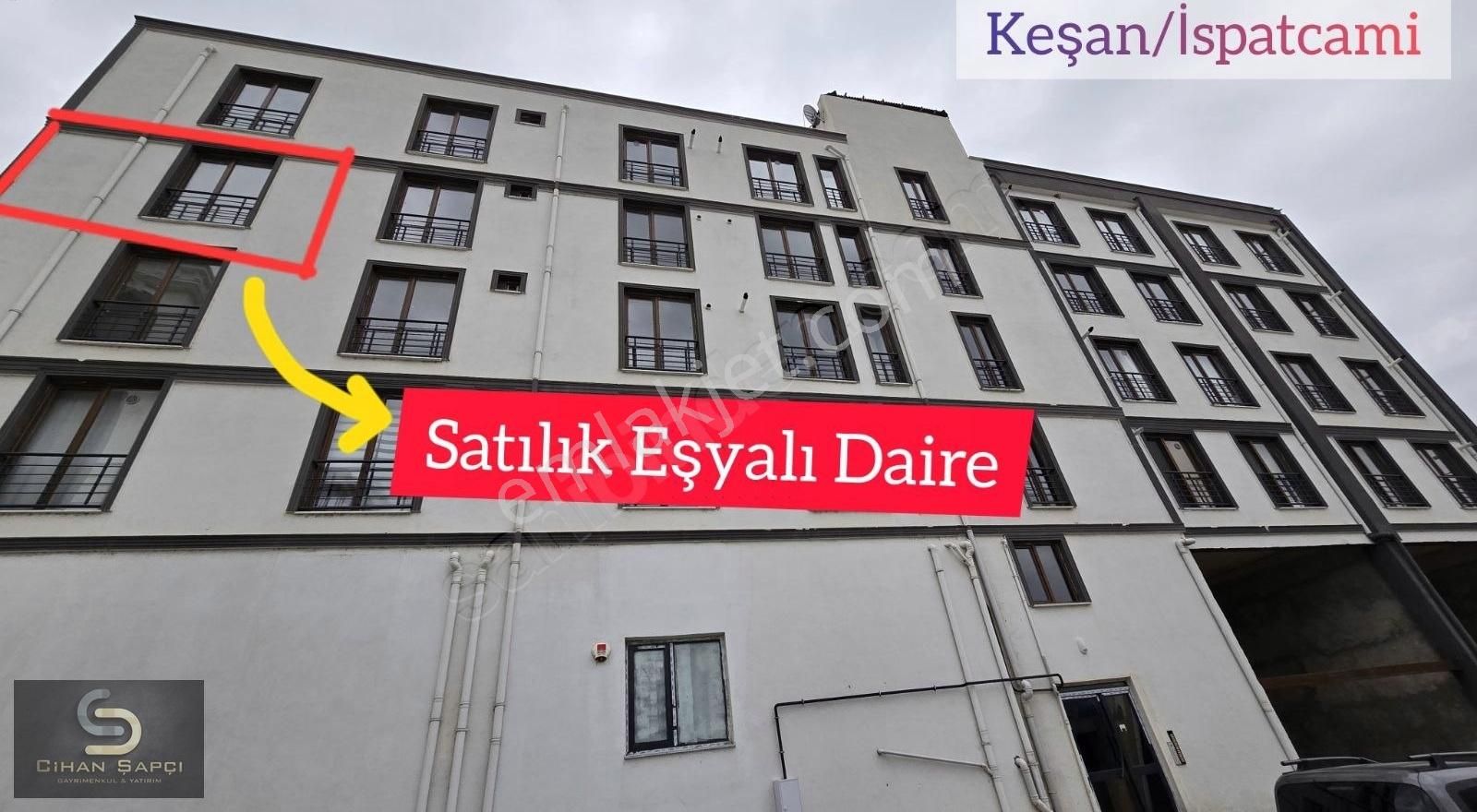 Keşan İspat Cami Satılık Ofis Cihan Şapçı G&y;full Eşyalı Yatırım Fırsatı 1+1 Sıfır Daire..!