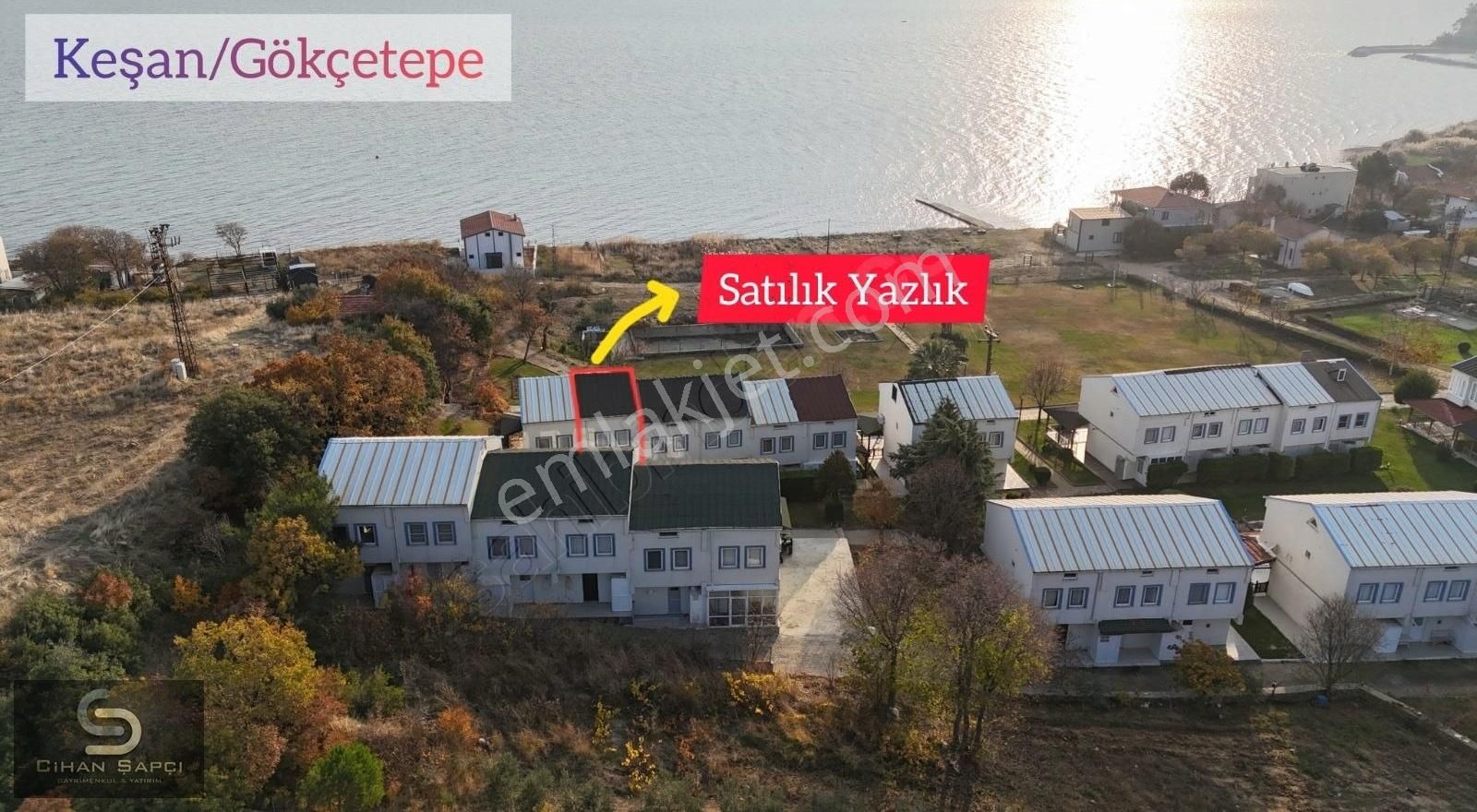 Keşan Gökçetepe Köyü (Merkez Mevki) Satılık Yazlık Cihan Şapçı Gy;gökçetepede Denize 100 M. Mesafede Satılık Yazlık