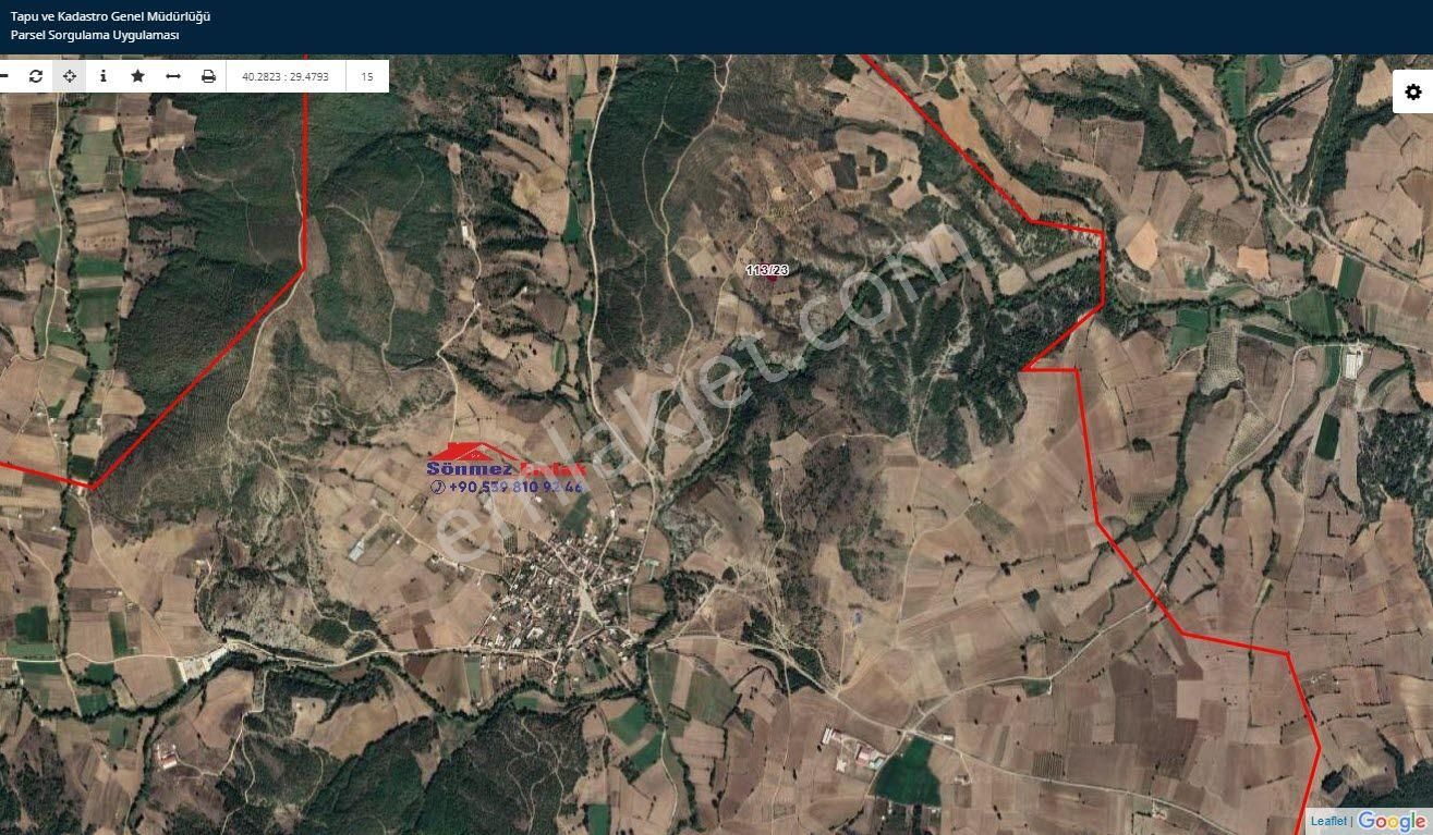 Yenişehir Fethiye Mah: Acil Satılık 1600m2 Tarla Nitelik Bağ - Görsel 5