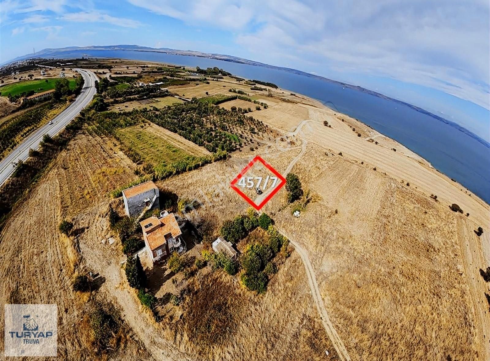 Lapseki Çardak Bld. (Tekke) Satılık Villa İmarlı Lapseki Çardak'ta Panoramik Deniz Manzaralı Arsa