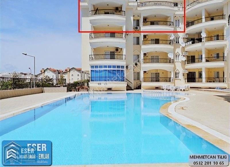 Didim Efeler Satılık Daire Didimde Satılık Havuzlu Sitede Geniş Balkonlu Önü Açık 2+1 Daire