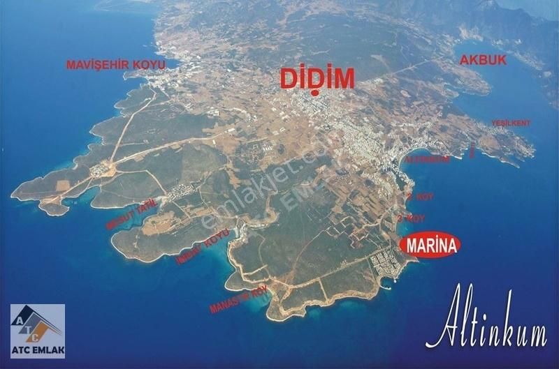 Didim Efeler Satılık Konut İmarlı Didim Efeler Mahallesinde 500 M² Tam Müstakil Villa Arsası