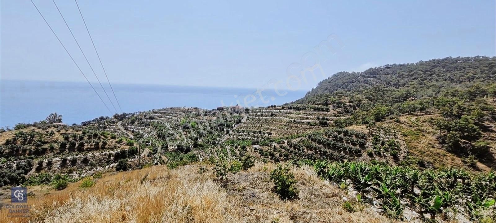 Anamur Anıtlı Satılık Tarla Anamur'da Full Deniz Manzaralı Satılık Tarla