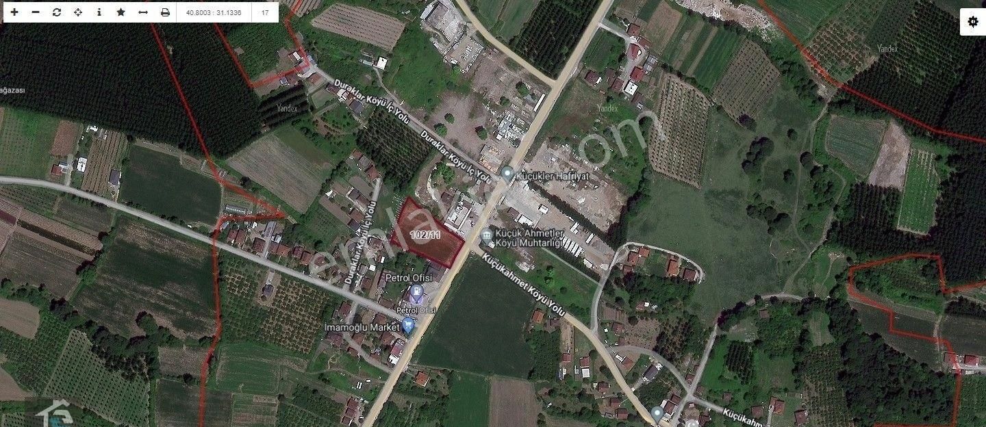 Canbulattan Küçükahmetlerde Ana Yol Cepheli 4469 M² Satılık Arsa - Görsel 10