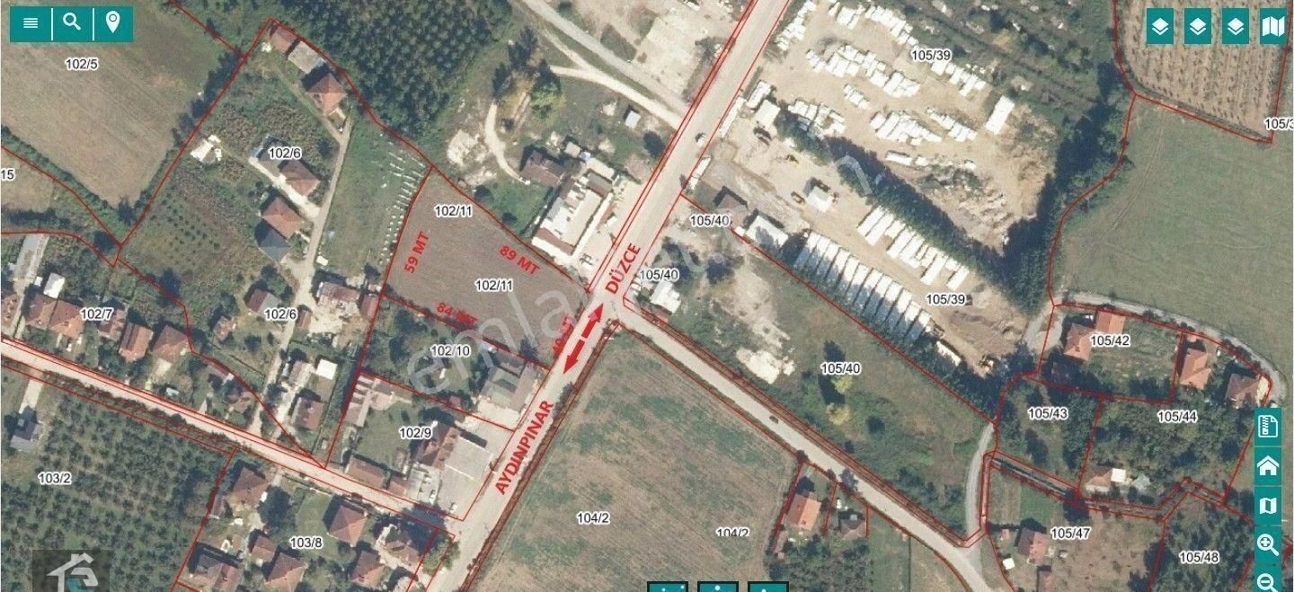 Canbulattan Küçükahmetlerde Ana Yol Cepheli 4469 M² Satılık Arsa - Görsel 3