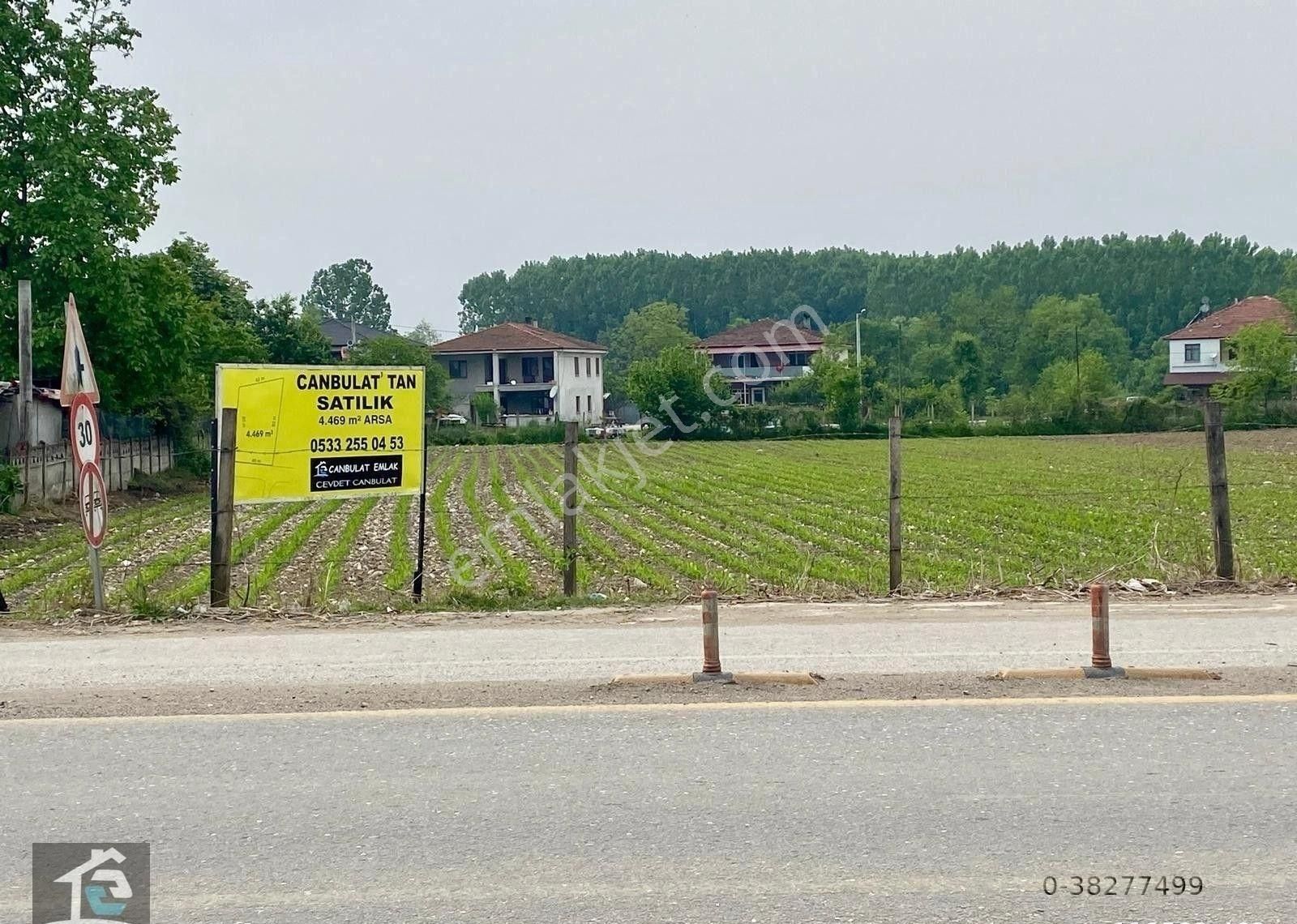 Düzce Merkez Küçükahmet Köyü Satılık Muhtelif Arsa Canbulattan Küçükahmetlerde Ana Yol Cepheli 4469 M² Satılık Arsa